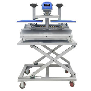 Automatische großformat ige Sublimations-Heiß <span class=keywords><strong>press</strong></span> maschine 40*50cm * 2 große elektrische 110V/220V Neuer Zustand zum Drucken auf Platten - Product Image 5
