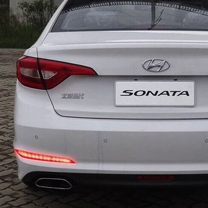 Nhà Máy <span class=keywords><strong>Led</strong></span> xe ánh sáng phía sau bội thu đèn cho Hyundai Sonata <span class=keywords><strong>9</strong></span> <span class=keywords><strong>LED</strong></span> phản xạ 2015-2018 12V đuôi phía sau đèn sương mù phanh tín hiệu lần lượt - Product Image 1