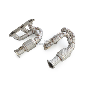 ท่อไอเสียแบบกันความร้อนสำหรับ Porsche 911/<span class=keywords><strong>991</strong></span>.1 Carrera <span class=keywords><strong>3.4</strong></span> ท่อร่วมไอเสียสแตนเลส ปี 2011 - 2015 สำหรับอัพเกรดสมรรถนะ - Product Image 6