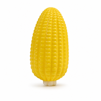 Jouet Squishy TPR Maïs à Remontée Lente, Jouets Anti-Stress Alimentaires, Vente en Gros, Personnalisation OEM ODM