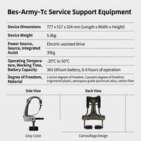 BES-ARMY-TC Équipement d'assistance électrique intelligent pour le service, en alliage d'aluminium aérospatial ultra-léger, usage commercial