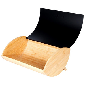 Kim loại hộp bánh mì cho nhà bếp lưu trữ bánh mì hộp lưu trữ thực phẩm container với kích thước lớn Bìa - Product Image 4