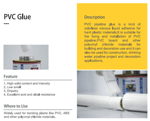 Maydos Leak-proof <strong>PVC</strong> Glue <strong>PVC</strong> Solvent Cement <strong>PVC</strong> <strong>Adhesive</strong> for Pipes and Fittings - Product Image 6