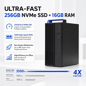 C86 Hygon 3350 3.0GHz 8 cœurs pour configuration de bureau | 16 Go de RAM, 256 Go de SSD NVMe M.2, GPU 2 Go, <span class=keywords><strong>Tour</strong></span> 15L, Écran 23,8 pouces, Clavier et souris USB - Product Image 6