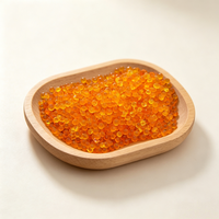 Gel de silice orange déshydratant, granulés de gel de silice pour l'alimentation conforme aux normes FDA