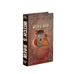 Tùy Chỉnh Quà Tặng Cho Halloween Giả Cuốn Sách Trang Trí Nội Thất Bí Ngô Sọ Mắt Ma Hình Giả Mở Linen Sách Cho Ma Quái Lễ Hội - Product Image 1