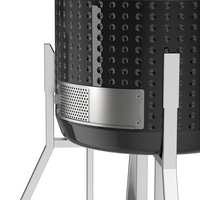 Barbecue au charbon de bois Kamado de conception industrielle en céramique KEYO BBQ