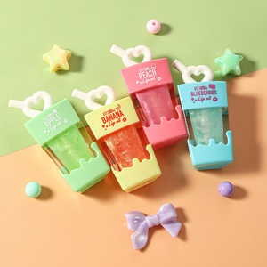 Nouveau <span class=keywords><strong>Gloss</strong></span> à Lèvres Adorable Hydratant Soin Huile Végétalienne Goût <span class=keywords><strong>Fruit</strong></span>é Longue Tenue - Product Image 4