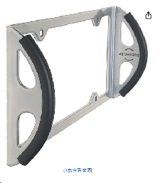 Fábrica personalizable último marco <span class=keywords><strong>de</strong></span> matrícula <span class=keywords><strong>de</strong></span> acero puro protección anticolisión personalización posible - Product Image 5