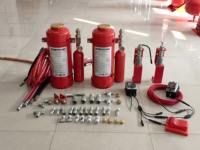 Système d'extinction d'incendie automatique AFSS en acier FM200 pour camions, véhicules, excavatrices, mines, modèle VFS-25P, certifié CE