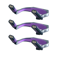 Lampe de travail LED légère pour le cou, batterie longue durée, étanche, rechargeable, pour mécaniciens, ateliers, réparations à domicile