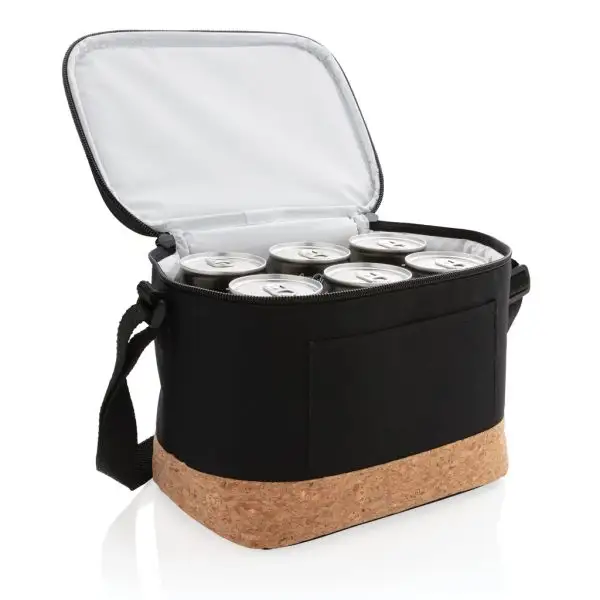 Two tone insulated PEVA 6 cans cooler bag thermal lunch cooler bag