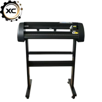 Práctico plotter de corte de película de grabado de PVC de la marca XE, Control Manual, conectividad USB, pantalla Digital de alta resolución 1280x720
