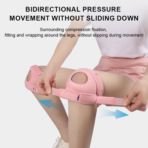Supporto Ortopedico per Stabilizzazione della Rotula, Protezione per Ginocchio con Fascia Regolabile per Alleviare il Dolore da Artrite - Product Image 4