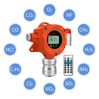 Détecteur de fuites de gaz industriel fixe Co Co2 Sf6 Ph3 Méthane Ch4 oxyde d'hydrogène Ammoniac H2S Lpg Détecteur système d'alarme