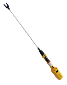 Piccolo elettrificatore portatile ricaricabile per bestiame con impugnatura corta, impermeabile, per uso in stalla - Product Image 4