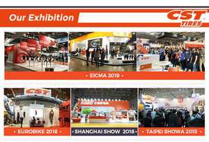 Qualité supérieure CST CM737 110/90-19 Traction <span class=keywords><strong>sur</strong></span> terrain mou Pneus de moto tout terrain en caoutchouc sans chambre à air - Product Image 6