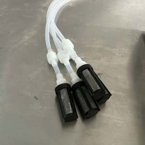 Máquina de llenado de botellas de plástico con 4 boquillas para champú, jabón, productos cosméticos, bebidas, zumo de naranja, miel y alcohol, tipo mesa - Product Image 4