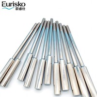Fraise diamantée électroplaquée de 6 mm à portée étendue pour le fraisage de précision des trous profonds en céramique SiC