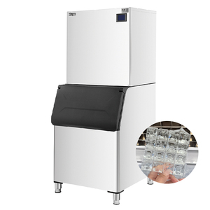 Machine à glaçons commerciale 24h/24, fabriqueuse de glaçons produisant 227/318 kg de glaçons pour usage commercial - Product Image 1