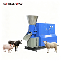 Système de granulation automatique intégré haute efficacité pour l'alimentation des animaux (poulets, bovins, ovins, porcs) – Machine à granulés pour ligne d'alimentation agricole
