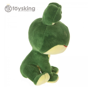 Adorable y Divertido Peluche de Rana Sonriente, Regalo Promocional <span class=keywords><strong>2020</strong></span>, Peluche Personalizado, Lindo y Suave, Animal de Peluche de Rana Verde - Product Image 3