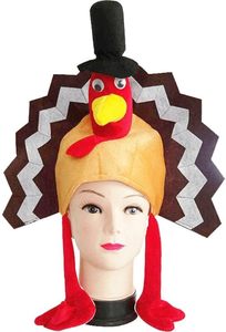 Chapeau <span class=keywords><strong>de</strong></span> jambe <span class=keywords><strong>de</strong></span> poulet chapeaux <span class=keywords><strong>de</strong></span> dinde chapeau <span class=keywords><strong>de</strong></span> carnaval adulte fête drôle casquette <span class=keywords><strong>de</strong></span> fête carnaval noël Thanksgiving décoration - Product Image 2