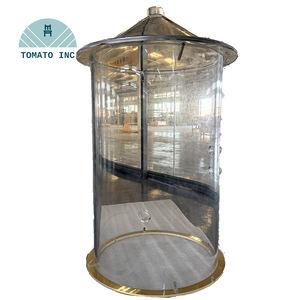 Fabricants professionnels fournissent des couvercles en acrylique personnalisés pour les colonnes d'échange d'ions en verre organique et les équipements d'échange d'ions - Product Image 5