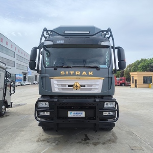Nueva Autocaravana Diésel Sitrak 4x4 para Expediciones, Camión Todoterreno, RV <span class=keywords><strong>de</strong></span> Servicio Pesado <span class=keywords><strong>con</strong></span> Suspensión Neumática y Función <span class=keywords><strong>de</strong></span> Elevación Superior del Eje - Product Image 3