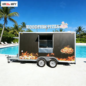 Remolque de Comida Móvil de Fibra de Vidrio con Servicio de Dulces y Bocadillos para Catering al Aire Libre y Uso en Restaurantes - Product Image 1