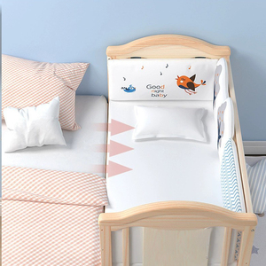 Bán Buôn Gỗ Tự Nhiên Thoải Mái Giường Cũi Đa Chức Năng Thuận Tiện Cạnh Giường Em Bé Giường Nôi Giường Tầng Cho Trẻ Sơ Sinh - Product Image 3