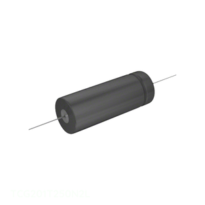 Condensateur canal fabricant 200 uF traversant, en aluminium, 200UF 250V AXIAL TH TCG201T250N2L - Product Image 1