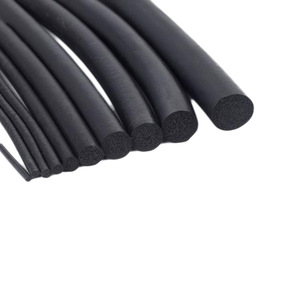 EPDM Round Foam Strip 2mm 3mm 4mm 5mm Silicone Rubber Sealing For Electrical Cabinet Doors Windows - Product Image 1