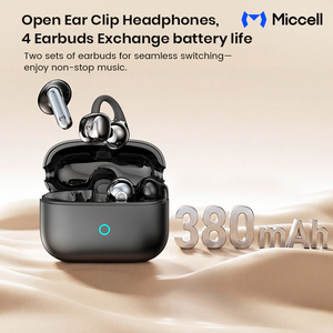 Audífonos Inalámbricos Miccell 2 en 1 6.0 con Auriculares Intrauditivos y Auriculares Abiertos para iPhone y Xiaomi - Product Image 6