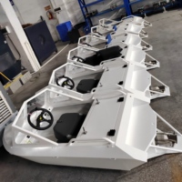 Mini Bote a Chorro de Agua Eléctrico de Aluminio a Precio de Fábrica para Río, Lago y Mar, Sin Batería