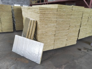 Aislamiento de tablero de lana de roca <span class=keywords><strong>barato</strong></span> 100kg m³ 30mm 100mm Panel de lana de roca para pared - Product Image 5