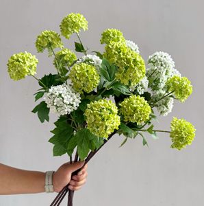 Arreglo <span class=keywords><strong>de</strong></span> Flores <span class=keywords><strong>Artificiales</strong></span> <span class=keywords><strong>de</strong></span> Hortensia <span class=keywords><strong>de</strong></span> Seda, Flor Pequeña <span class=keywords><strong>de</strong></span> Bola <span class=keywords><strong>de</strong></span> Nieve, Decoración para el Hogar, Bodas, Paisajismo al Aire Libre, Decoración <span class=keywords><strong>de</strong></span> Salas <span class=keywords><strong>de</strong></span> Exhibición - Product Image 1