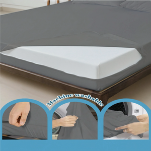 Yüksek kaliteli hipoalerjenik tam boy yatak örtüsü 100% su geçirmez nefes şilte kılıfı - Product Image 1