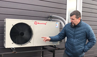 Meeting Minus 20 degrés MD15D pompe à chaleur air-eau 220v pour système de chauffage domestique