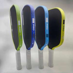Raquette de pickleball 2026 en fibre de carbone pressée à chaud de 16 mm, sans bordure, motif uni, vente en gros OEM Yole GEN5 - Product Image 1
