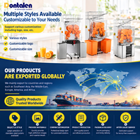 Presse-agrumes commercial en acier inoxydable, extracteur de jus d'orange électrique de type presse pour restaurant, presse-agrumes commercial