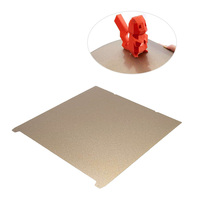 Plaque de construction pour imprimante 3D YouQi 415X415mm Texture double face feuille PEI plate-forme de lit d'imprimante 3D pour un maximum de Ender-5