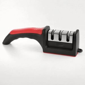 Afilador de Cuchillos Manual Creativo, Profesional y Ecológico de Acero de Tungsteno y Cerámica, Grano Grueso, para Afilar y Pulir, en Stock - Product Image 6