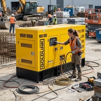 Generador Diésel Super Silencioso de 200KVA 160KW con Arranque Automático y ATS Opcional para Uso Industrial, Precio de Fábrica OEM de Goldlink Power