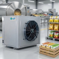 Zwarte besdroger warmtepomp fruitdehydrator voor sapconcentraat
