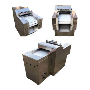 Gıda Sınıfı Paslanmaz Çelik Otomatik Keçi Eti Küp Kesme Makinesi (Helal Et İşleme ve Orta Doğu Pazarı için) - Product Image 5