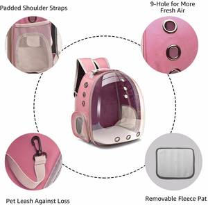 Pet Carrier Bag Transparent Space Capsule Pet <b>Backpack</b> Outdoor Shoulder Large Space Pet Carrier Bag <b>Backpack</b> - Product Image 3