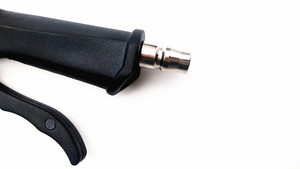 Pistola de Aire Eléctrica Ergonómica de 50K ciclos con Mango Antifatiga y Cuerpo Metálico para Uso Diario en Taller, Diseño de Gancho Aleatorio, Stock para Herramientas - Product Image 2