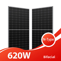 Meilleur Choix Longi Hi-MO7 LR8-66HGD 595-625M 615W 620W Module PV N-Type Puissance TOPCON Panneaux Solaires Monocristallins Bifaciaux Prix