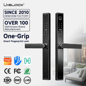 กุญแจล็อคประตูกระจกแบบดิจิตอลอัจฉริยะ TTLOCK สำหรับ<span class=keywords><strong>ป</strong></span>ระตูบานเลื่อนอะลูมิเนียม  ระบบไบโอเมตริกซ์สแกนลายนิ้วมือ  ควบคุมผ่าน WIFI  ยี่ห้อ TUYA  กันน้ำสำหรับใช้งานภายนอกอาคาร - Product Image 1